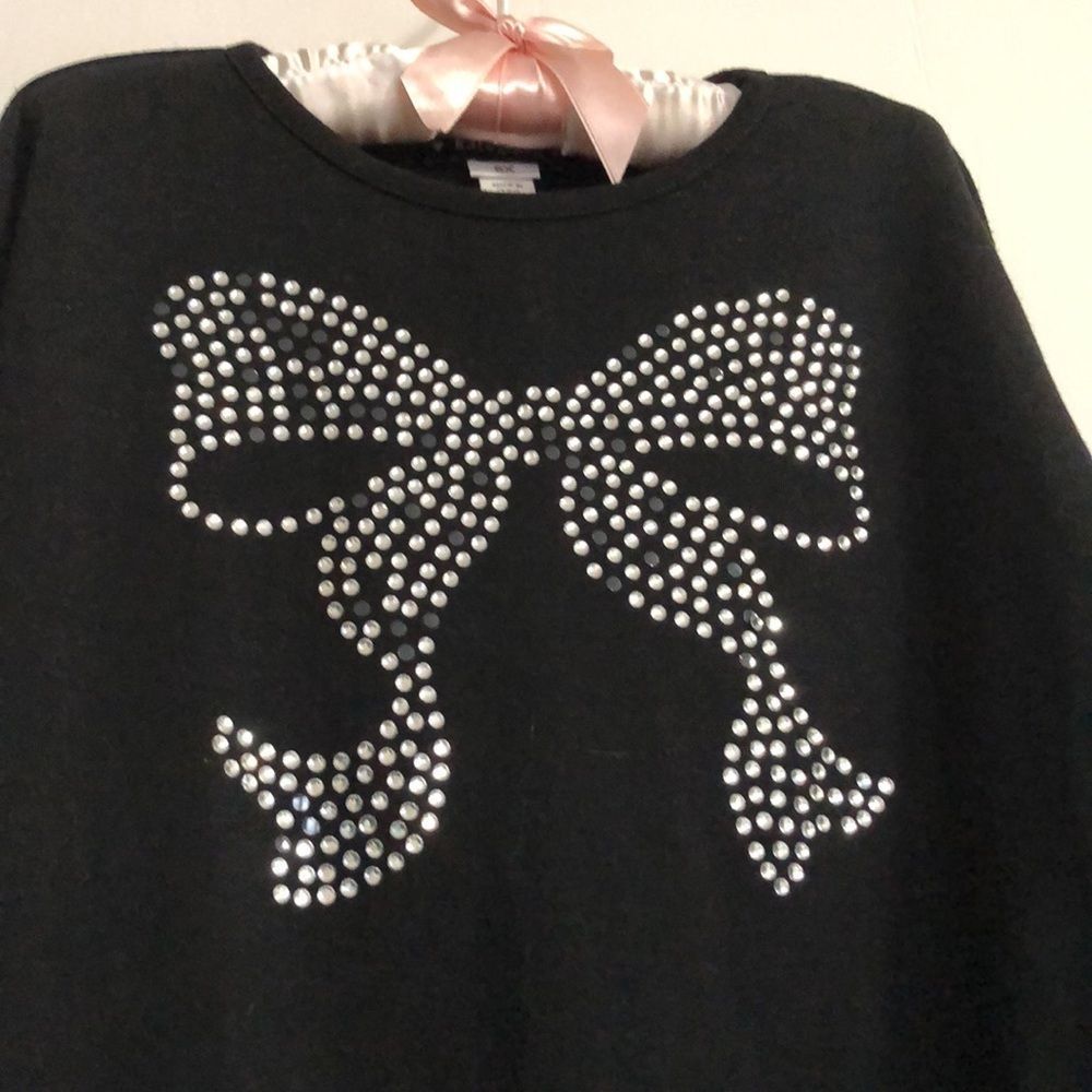 Kate Mack Rhinestone Bow Top, Size 6X - Picture 8 of 10
